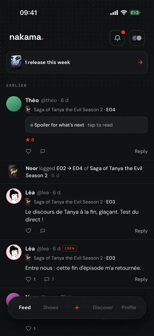 The feed