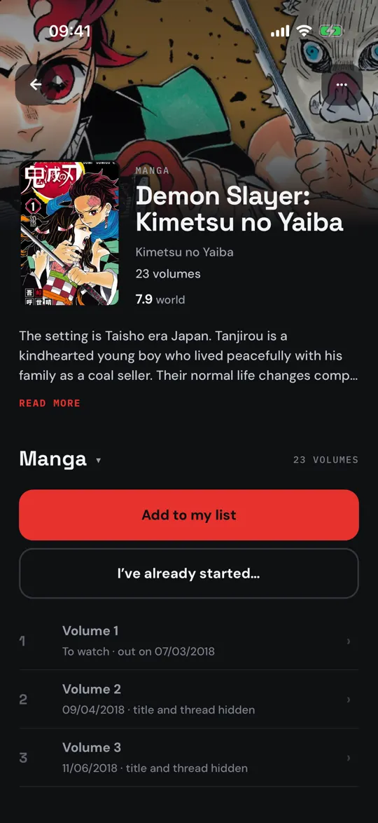 A manga page
